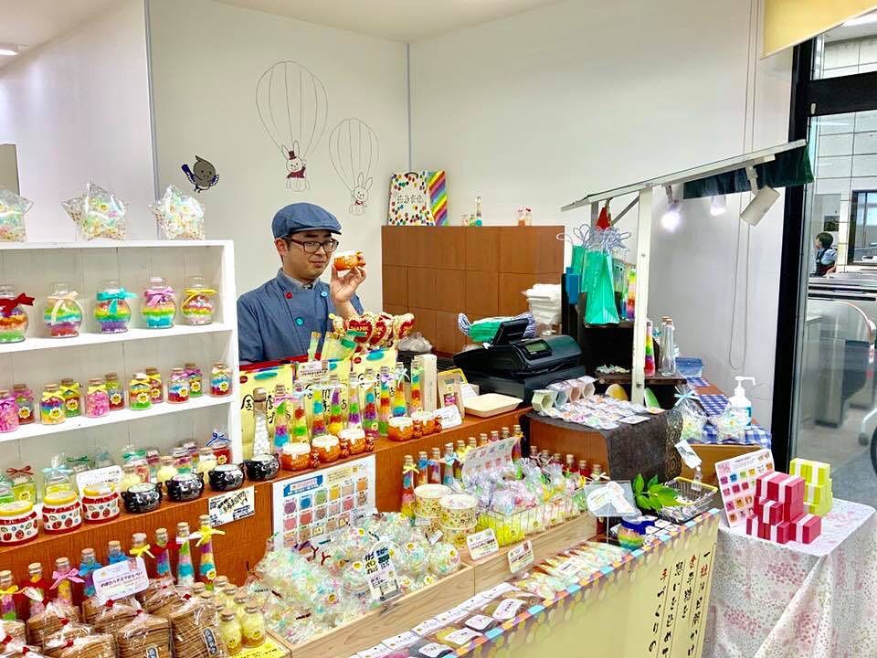 夜はキャンドルカフェ♪』 金平糖専門店「こんぺいとうカフェ」小倉店子供とお出かけ情報「いこーよ」