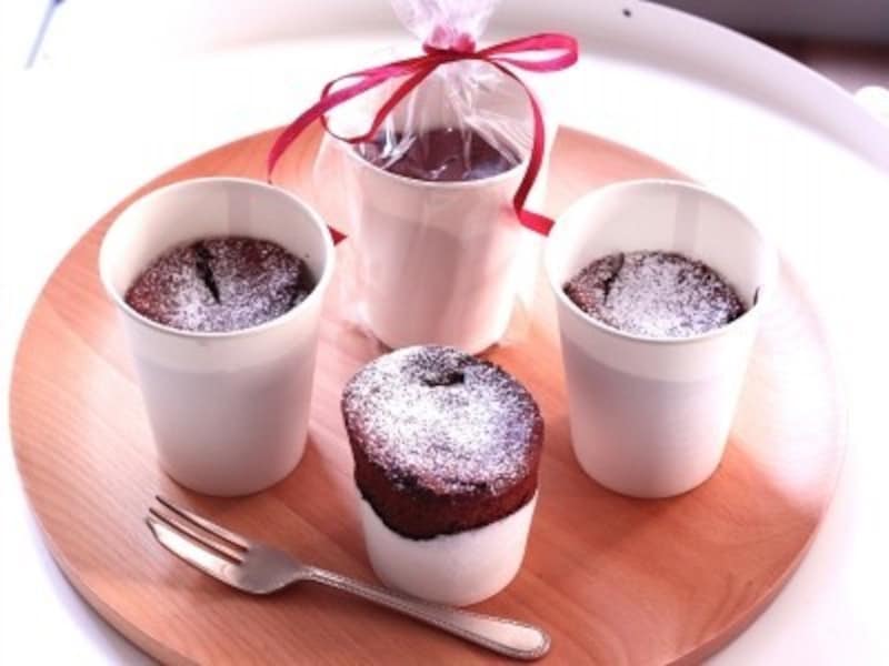 友チョコにもおすすめ♪ひとくちエアインチョコタルトの作り方お菓子・パン材料・ラッピングの通販 cotta＊コッタ