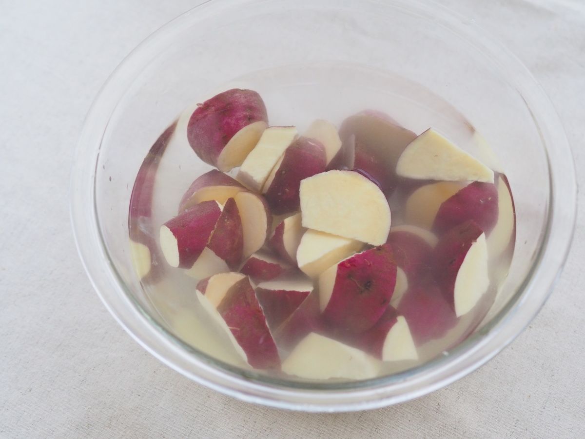 揚げない大学いも♡トロトロのタレが美味♪