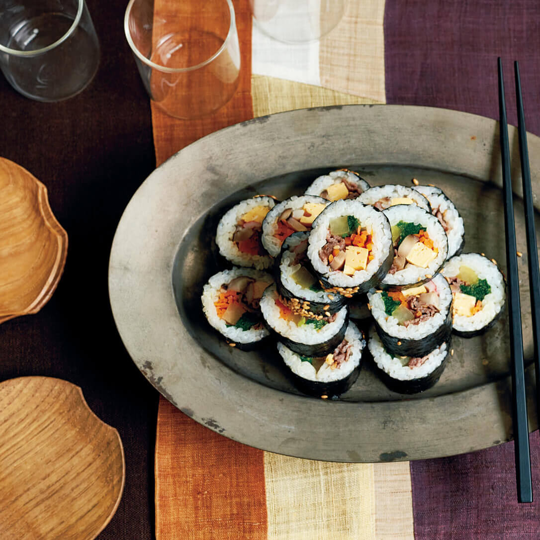 コウケンテツさんのカッテージチーズと雑穀のキンパ