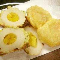 あんぽ柿のベニエ 洋風天ぷら乾燥野菜・ドライフルーツの竜東