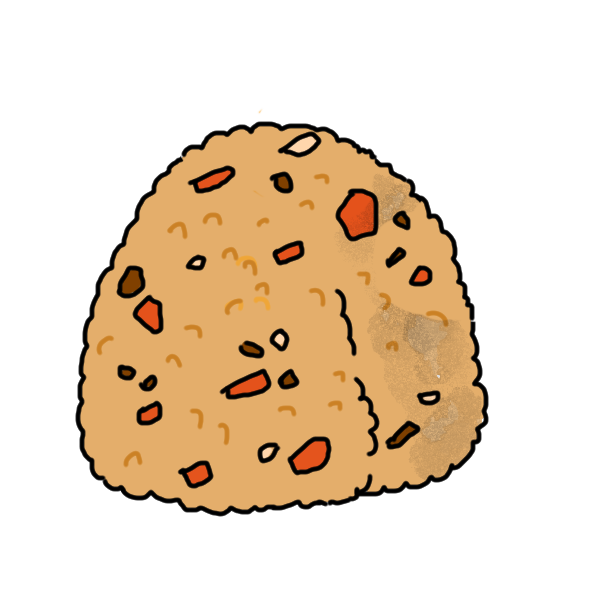 コンビニのおにぎりの無料イラスト透過PNG・商用利用OKイラストセンタ