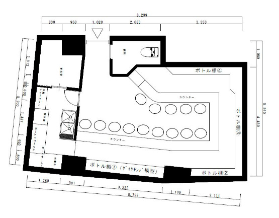 湯島ガールズバー完成｜台東区で店舗リフォームのことなら株式会社洪安内装企画まで