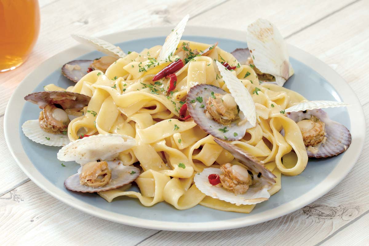 大根の明太子クリームパスタのレシピ。フェットチーネ風で絶品！ - LIFE.net