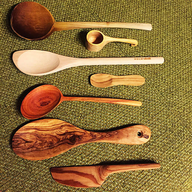 手作り漆ぬり木製スプーン2iichi 日々の暮らしを心地よくするハンドメイドやアンティークのマーケットプレイス