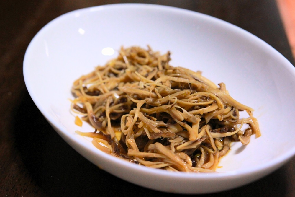 軸ごとしいたけから揚げ