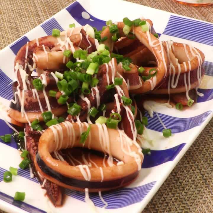 簡単♪ツボ抜きイカの唐揚げ^_^