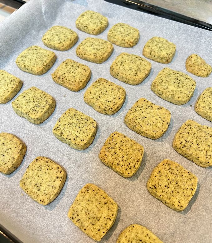 はちみつ紅茶の絞り出しクッキ