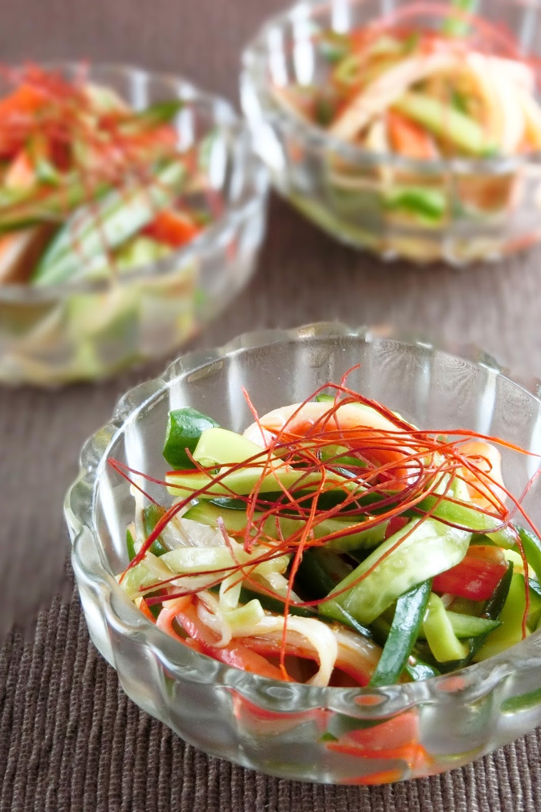 カニカマきゅうりのごまマヨサラダ作り置き 大量消費