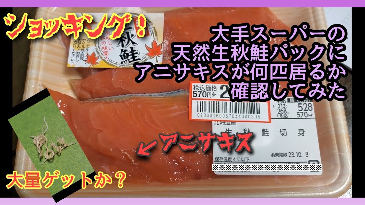アニサキスによる食中毒を予防しましょう厚生労働省
