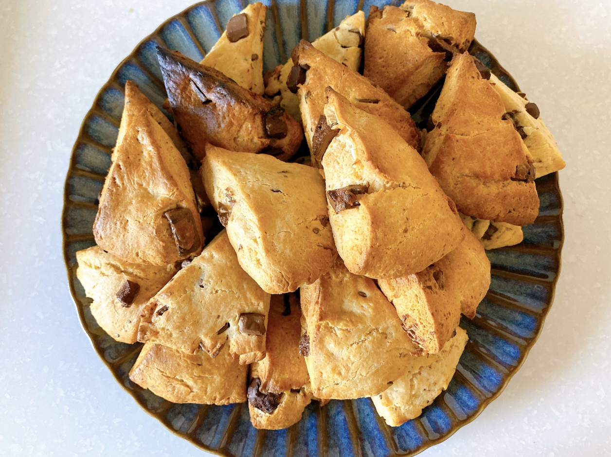 ＨＭでスタバ風チョコスコーン♪ by おつまみ☆ちゃんクックパッド簡単おいしいみんなのレシピが392万品