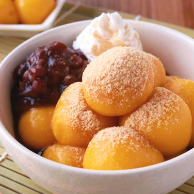 家にあるもので！かぼちゃだんご