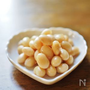 圧力鍋でスピードゆで大豆