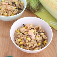 ヒルナンデス 秋鮭コーンのバター炊き込みご飯作ってみました 画像付 、おかずいらず!奥田和美さんのレシピオーサムスタイル