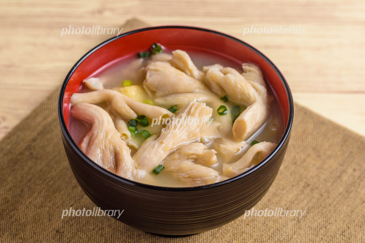 たもぎたけのお味噌汁ハンナリCHE