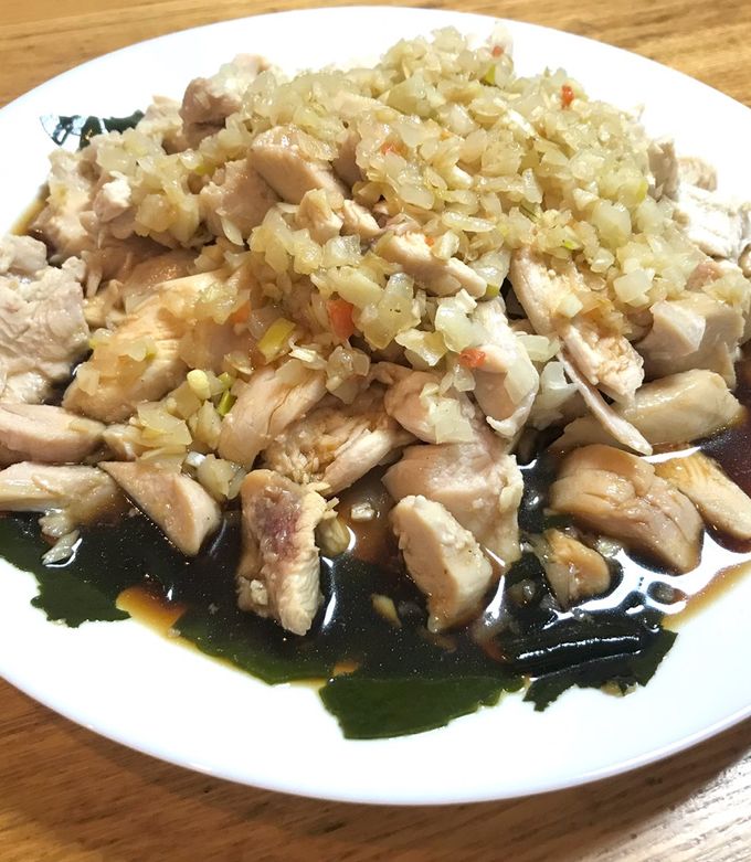 サイゼ 蒸し鶏の香味ソース 作り方TikTok