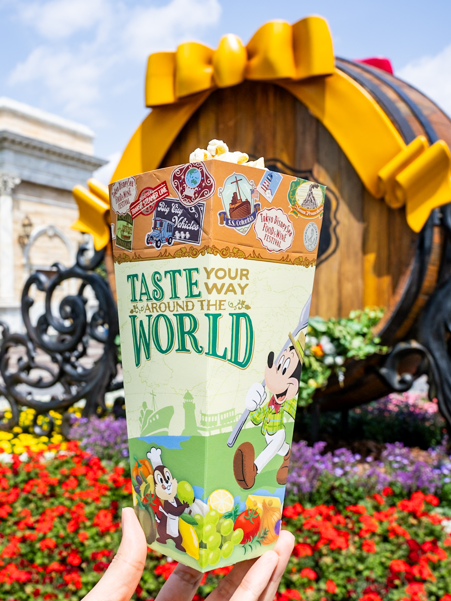 ディズニーシーのポップコーン食べ物備忘録〜甘いもの時々ご飯