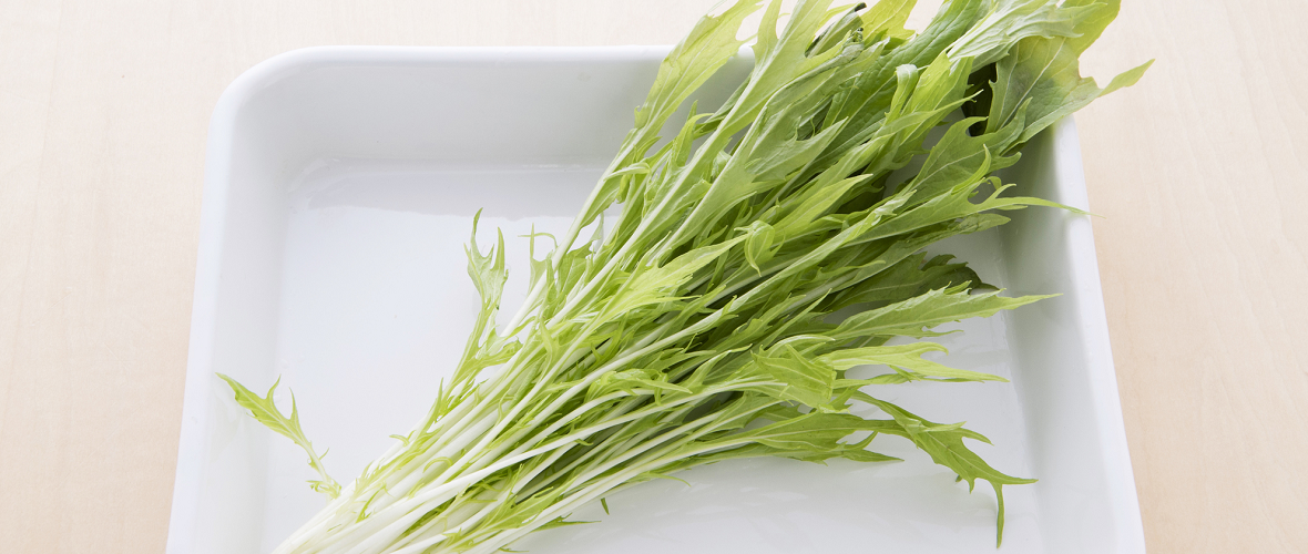 野菜の冷凍保存 水菜