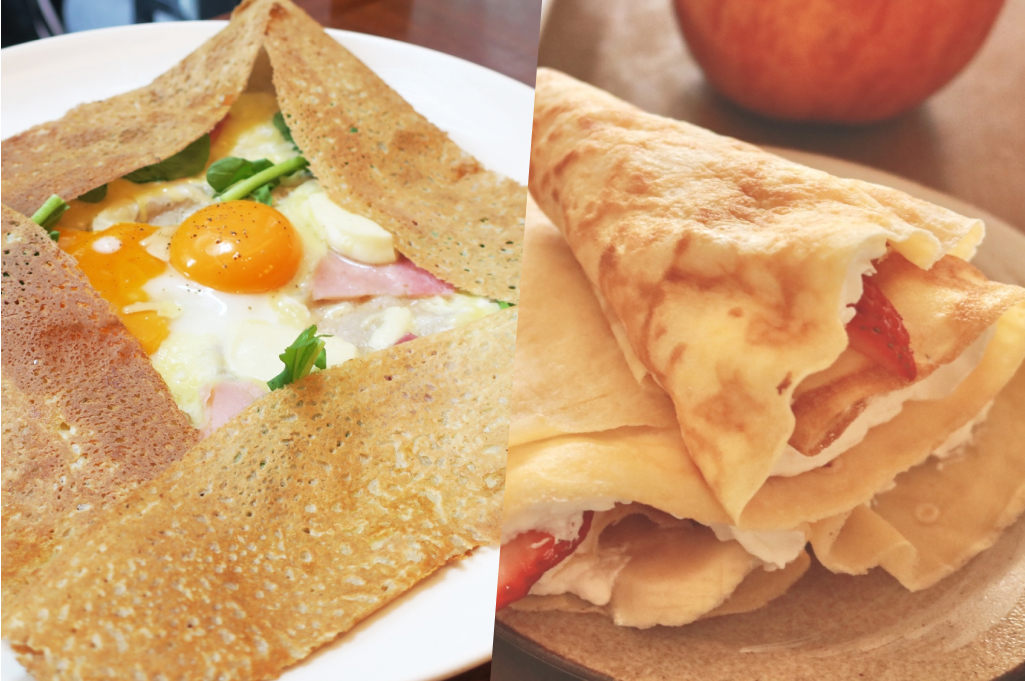 フランス フランスのクレープはクレープ生地がメインLe journal initime de Zoé à Paris