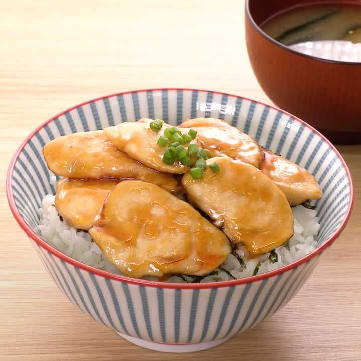 ささみのレモン照り焼き