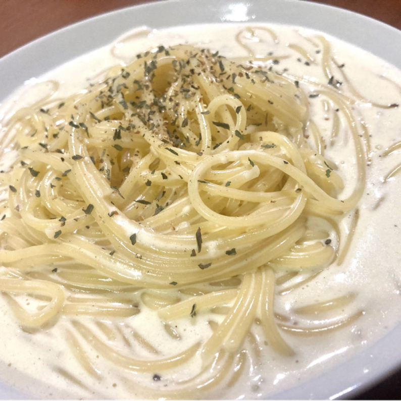 3種のきのこのゴルゴンゾーラパスタ☆牛乳で簡単♪
