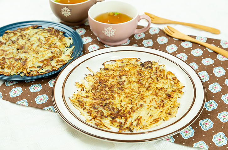 豚としめじのジャーマンポテト