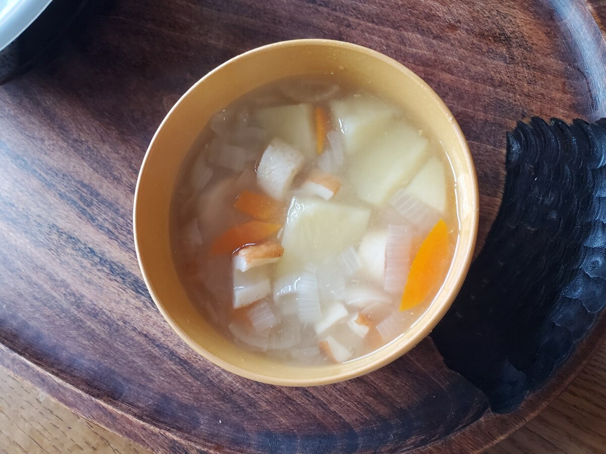 じゃがいもとちくわの煮物