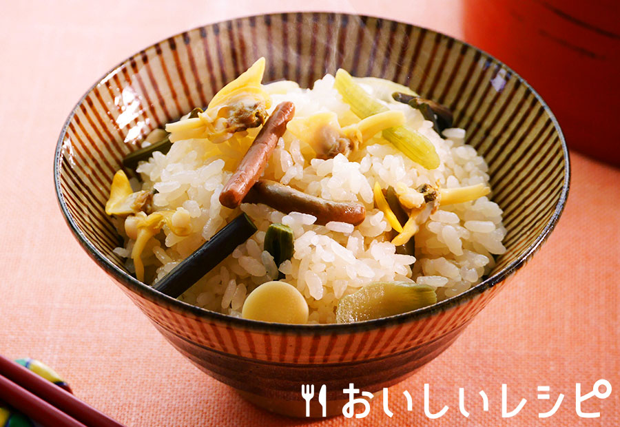 簡単～✜山菜の炊き込みご飯✜