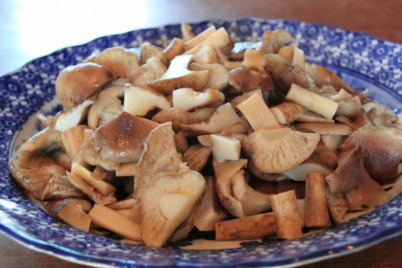 クリタケとシャカシメジの炊き込みご飯を作る〜天然きのこ料理〜 - YouTube