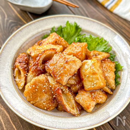 厚揚げとちくわの甘辛揚げ by 二姫一太郎ママ☆クックパッド簡単おいしいみんなのレシピが392万品