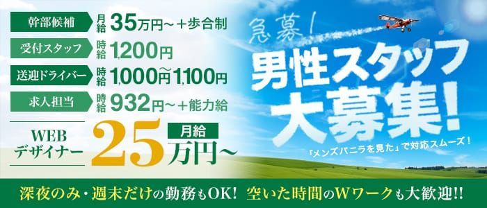 ヘルスの風俗男性求人・高収入バイト情報【俺の風】