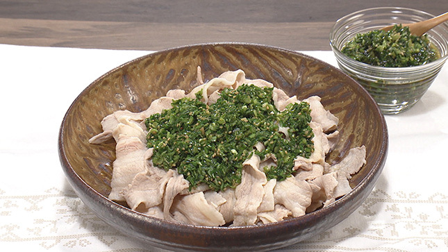 特製ニラだれで♪もやしと豚しゃぶのヘルシースタミナおかず : たっきーママオフィシャルブログ「おしゃべりな台所」 Powered by ライブドアブログ