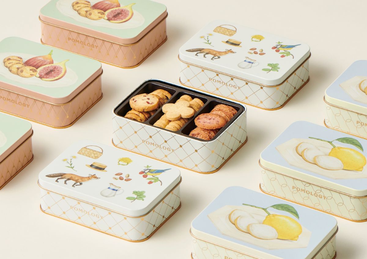 Amazon.co.jp: ポモロジー クッキーボックス レモン プレゼント ギフト 誕生日 お土産 お見舞い お祝い クリスマス : 食品・飲料・お酒