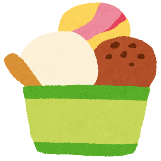 クリームボックスのイラストかわいいフリー素材集 いらすとや