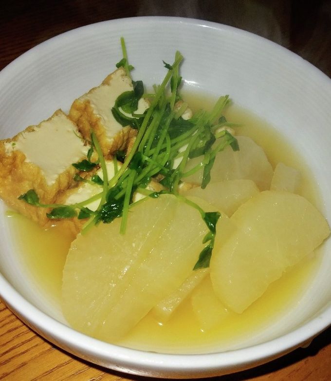 大根と厚揚げの白だし煮