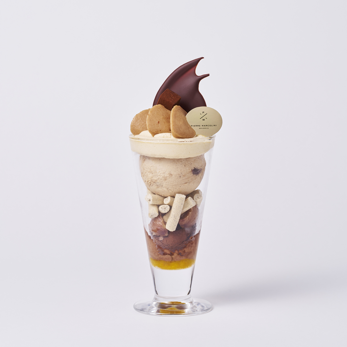 パティスリー＆カフェ デリーモの限定パフェ「パーフェクトマロン」栗とホットショコラの大人スイーツ - E・レシピ 1 1ページ