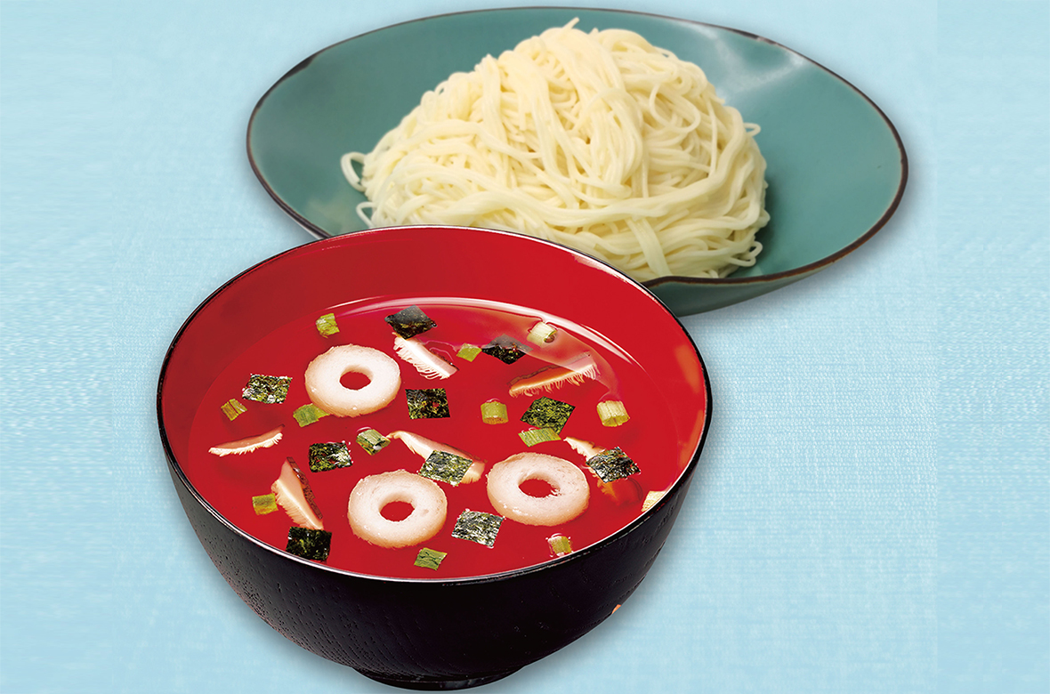 冷や汁そうめん