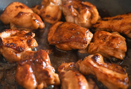 さっぱり照り焼きチキン