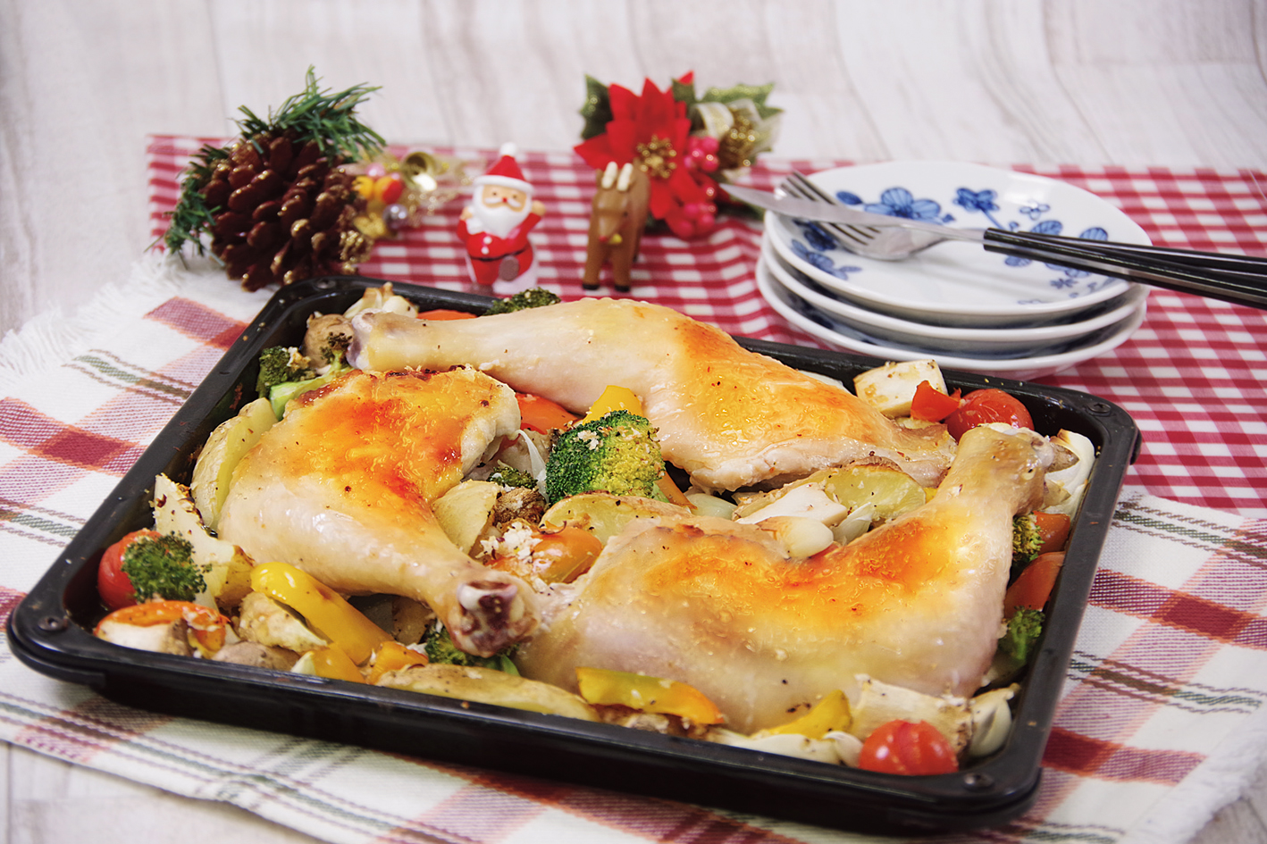 フライパンローストチキン