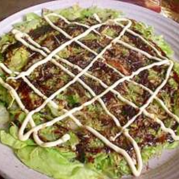 ダイエット お好み焼き風 キャベツ