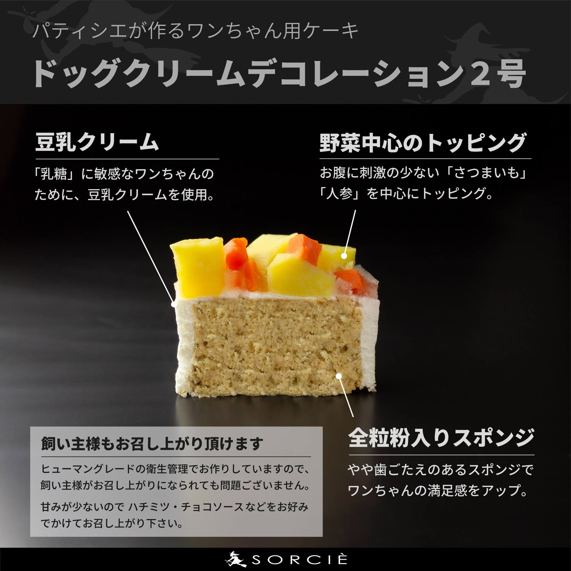 楽天市場 犬のスポンジケーキの通販