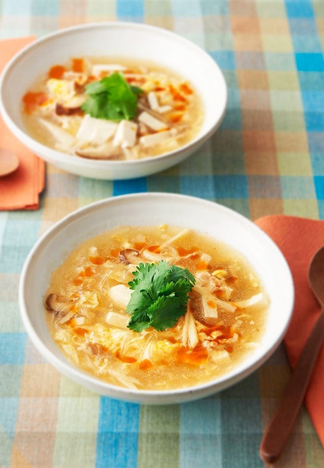 ホエーで野菜スープ