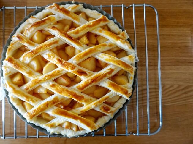 カスタードアップルパイ
