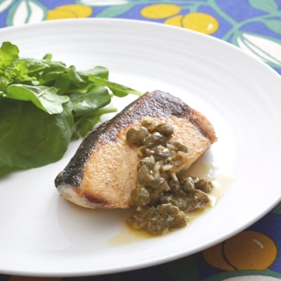 ブリのソテー トマトソースあいコープのレシピ集