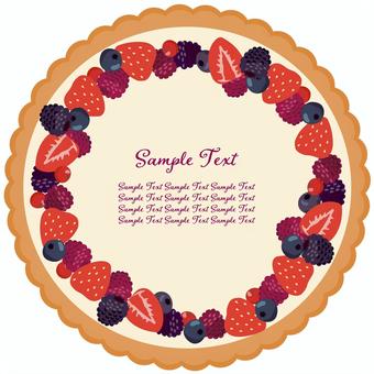 デコレーションケーキ バースデーケーキ チョコレート：イラスト無料