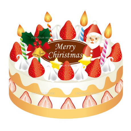 ホールケーキのイラスト - イラストくん