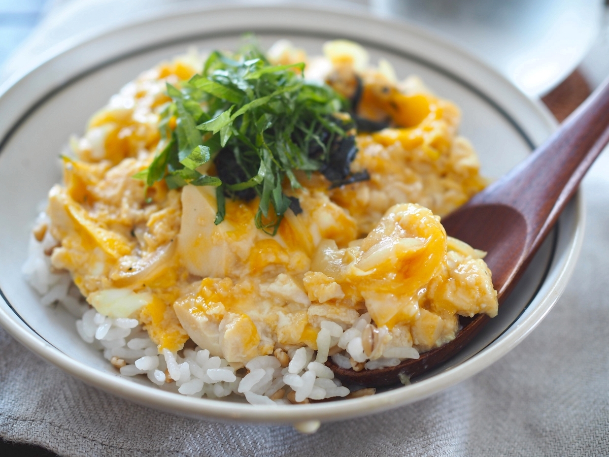 絶品あんもレンジで 卵と豆腐のふわふわ蒸しあんかけ
