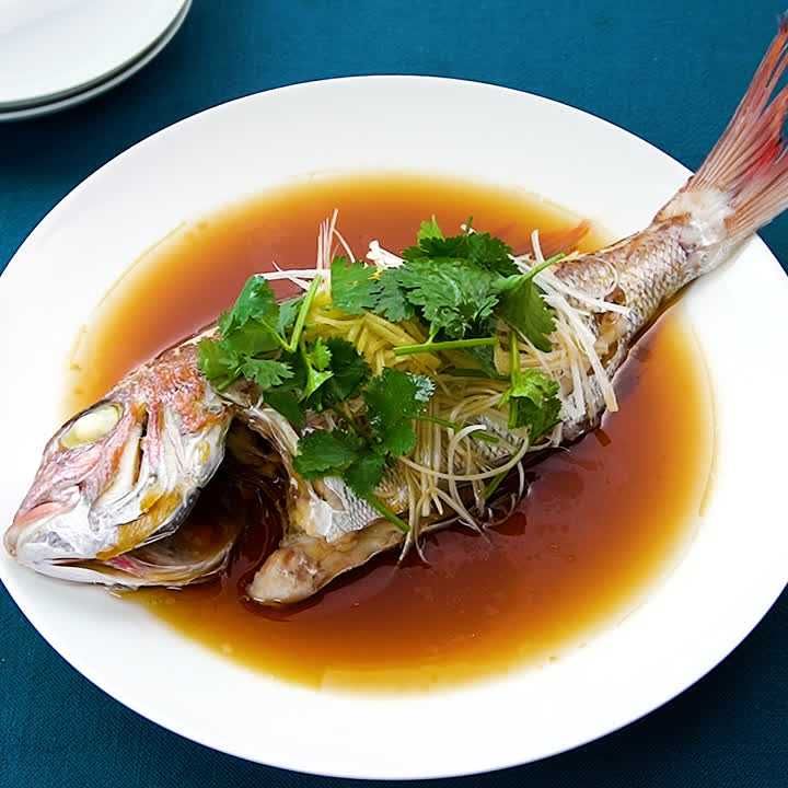 簡単中華風蒸し魚 清蒸魚