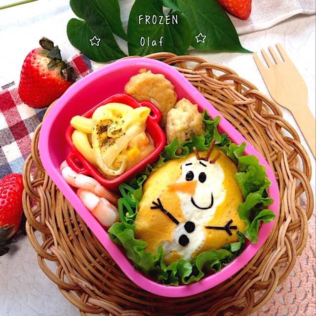 オラフのクリスマス弁当で楽しいひとときを