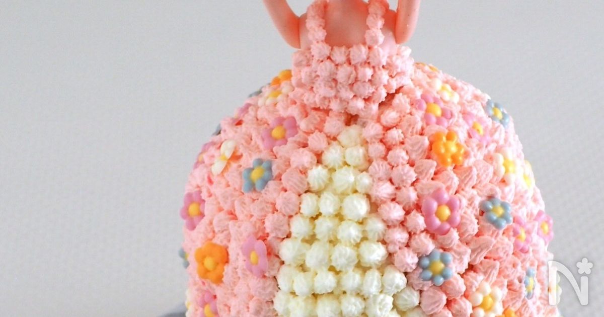 エルサのドールケーキの作り方: teddyの優雅な一日2